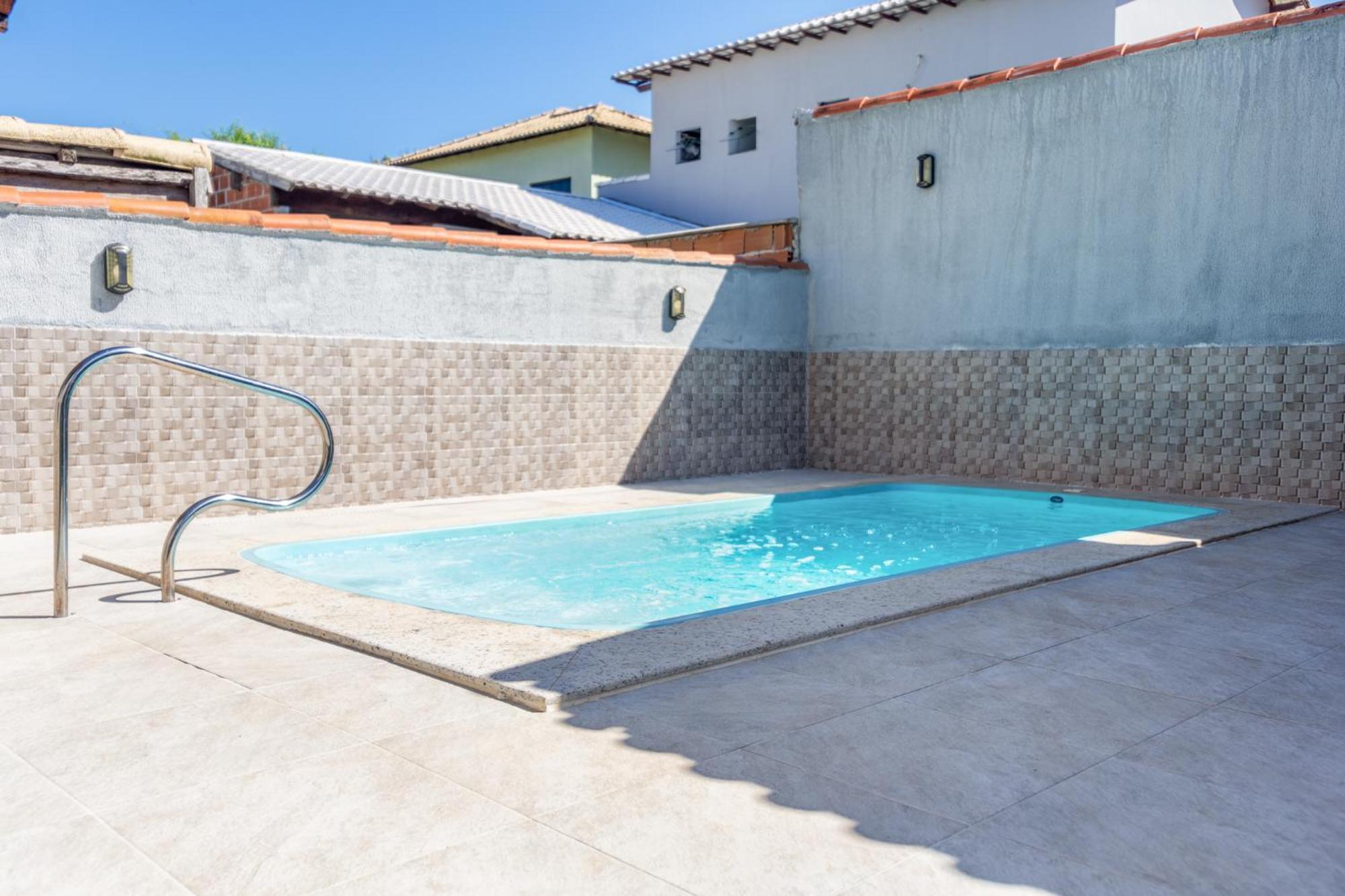 Refugio Tropical Casa De Praia Com Piscina Aquecida E 4 Suites E Garagem 3 Carros, 800 Mtrs Da Praia Internet 700 Mbps, Condominio Privado Com Pista De Skate , Quadra De Futevolei , Campos E Quadras De Futebol! Cabo Frio Exterior photo